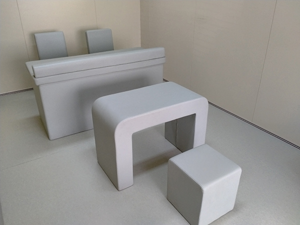 重慶紀(jì)檢談話室軟包防撞墻項目裝飾