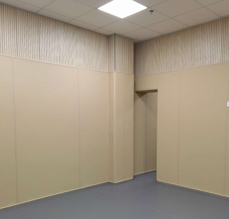 留置室防撞軟包建設(shè)實(shí)施無膠復(fù)合工藝
